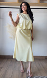 Sleeveless Satin Blouse