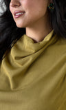 Sleeveless Waist Tie Mock Neck Top