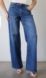 Slouchy Wide Leg Jeans
