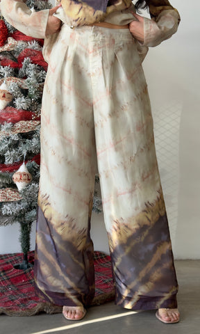 Organza Long Sleeve Pants