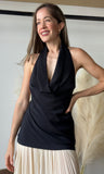Halter Crepe Maxi