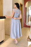 Sleeveless Skirt Midi Dress