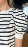 Stripe Sweater Top