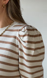 Stripe Sweater Top