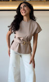 Dune Brown Blouse