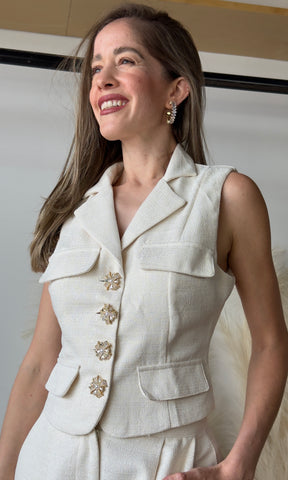 Button Up Vest