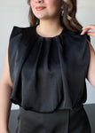 Sleeveless Round Neck Romper