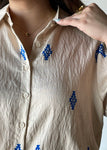 Graphic Print Blouse