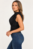 Black Sleeveless Top