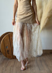 Lace Contraste Sleeveless Dress
