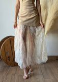 Lace Contraste Sleeveless Dress
