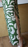 Green Print Skirt