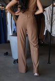 Brown Formal Pants